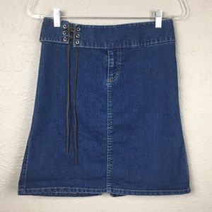 Mossimo Blue Jean Skirt Size 3
